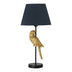 veioza Lampa de masa Birdly metal negru-auriu D25x47 cm