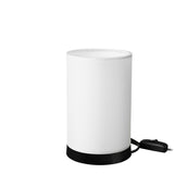 Lampa de Masa Fana din pvc, Crem - Gri, D14x21 cm - Crem