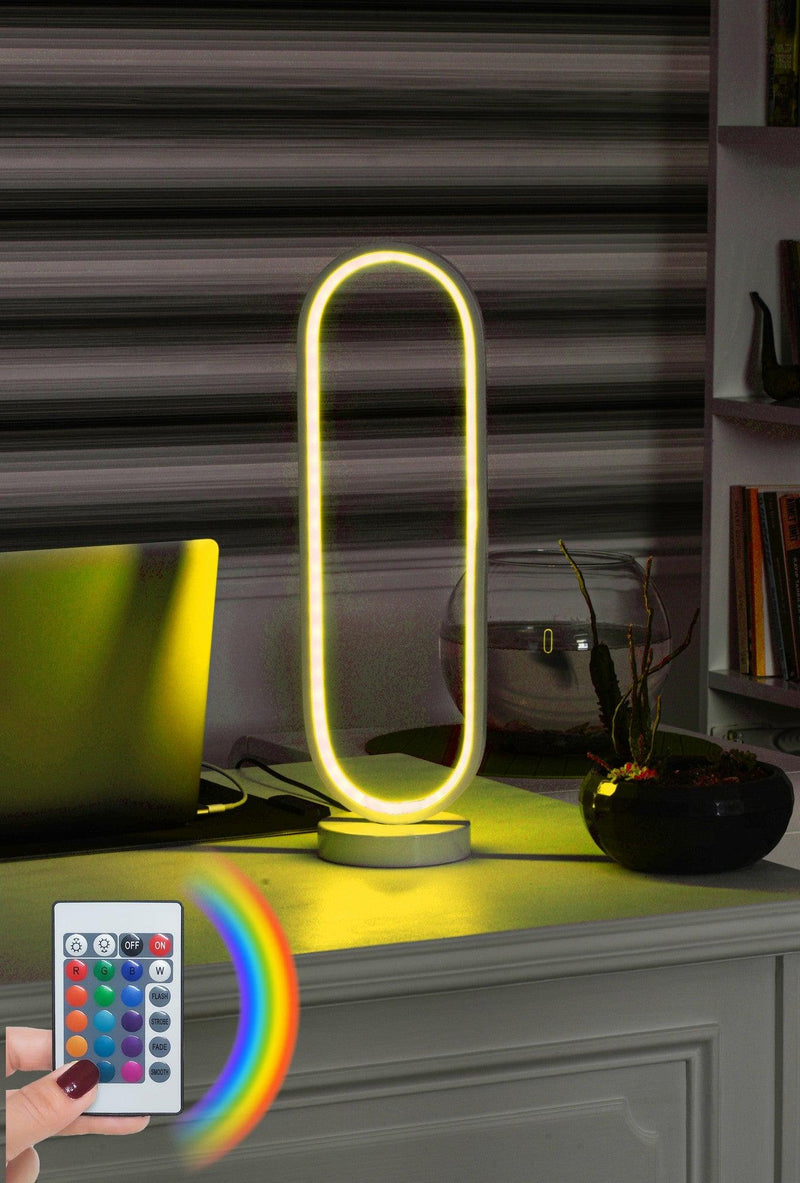 Lampă de masă Orbitae White - Multicolor