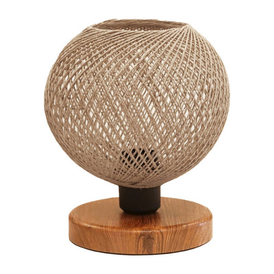 veioza Lampa de masa Povilia bej-negru D20x30 cm