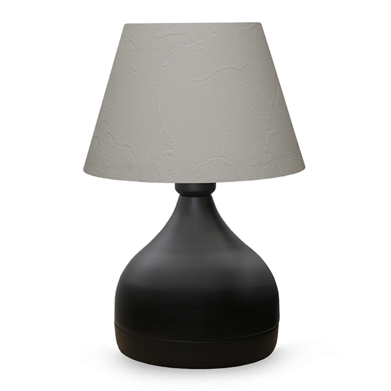 Lampa de Masa PWL-1068, neagra-bej, D22x32 cm - Gri