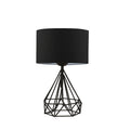 Lampa de masa PWL-1079, negru, D24x41 cm