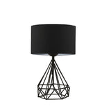 Lampa de masa PWL-1079, negru, D24x41 cm