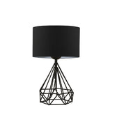 Lampa de masa PWL-1079, negru, D24x41 cm