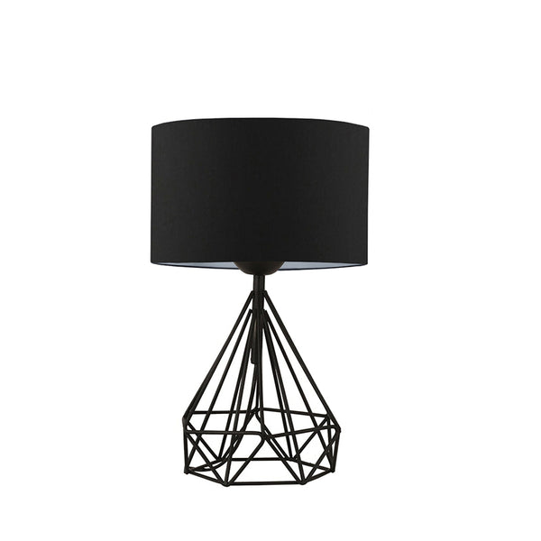Lampa de masa PWL-1079, negru, D24x41 cm