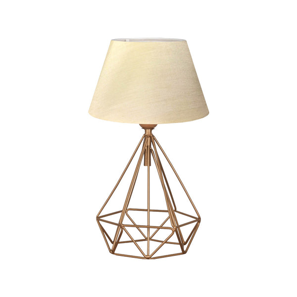 Lampa de Masa PWL-1080, bej-auriu, D22x39 cm