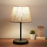 Lampa de masa PWL-1146, bej-negru, D22x37 cm