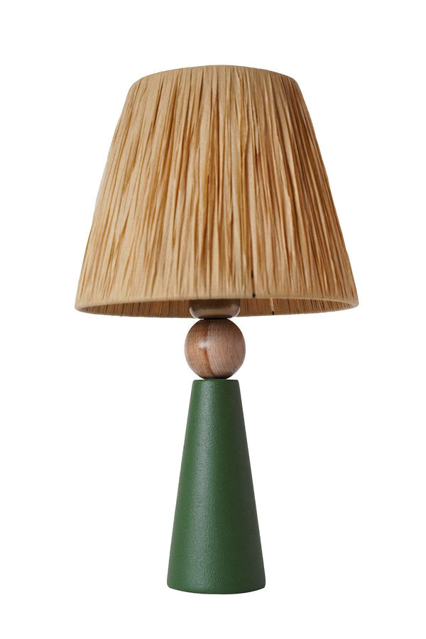 Lampă de masă YL496, Verde, 24x24x46 cm