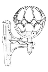 Lampă de perete de exterior BAP 3 Outdoor Wall Lamp, Negru, 35x50x23 cm