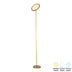 Lampa de podea cu LED Rita, metal aurit, înaltime 160cm, diametru 25cm