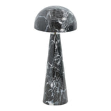 Lampa de podea Flozer marmura metal, negru, D36x79 cm