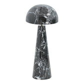 Lampa de podea Flozer marmura metal negru D36x79 cm