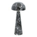 Lampa de podea Flozer marmura metal negru D36x79 cm