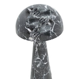Lampa de podea Flozer marmura metal, negru, D36x79 cm