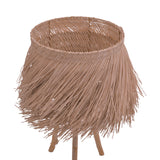 Lampa de podea Herfo ratan, Natural, D45x59 cm