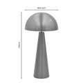 Lampa de podea Jandie metal, auriu, D50x100 cm, perspectiva suplimentara