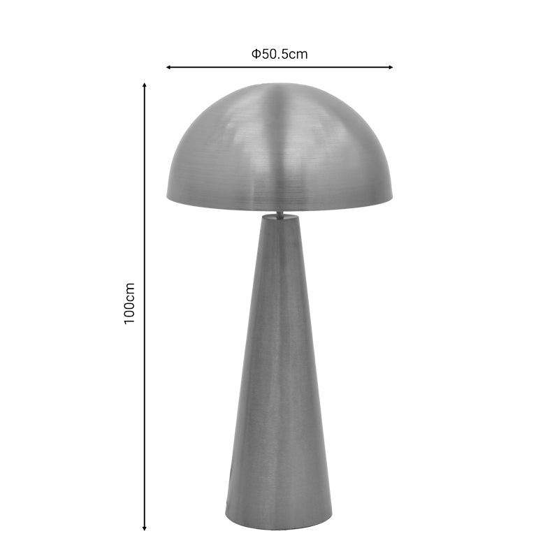 Lampa de podea Jandie metal, auriu, D50x100 cm, perspectiva suplimentara