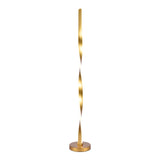 Lampa de podea Jounko, Metal, D20x130 cm - Auriu