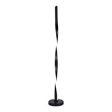 Lampa de podea Jounko, Metal, D20x130 cm - Negru