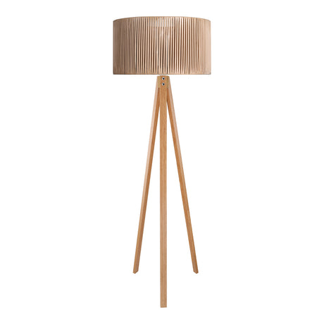 Lampa de podea Karnia, Stofa, Natural, D45x155 cm