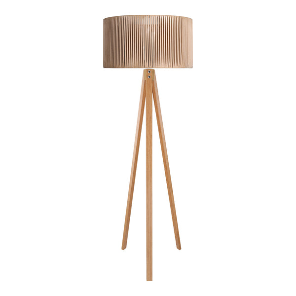Lampa de podea Karnia, Stofa, Natural, D45x155 cm
