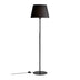 Lampa de podea Lumider din tesatura-metal neagra D35x152 cm
