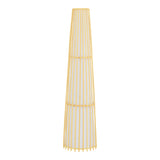 Lampa de podea Nanto bambus, Natural, D29x120 cm