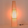 Lampa de podea Nanto bambus, Natural, D29x120 cm, imagine suplimentara