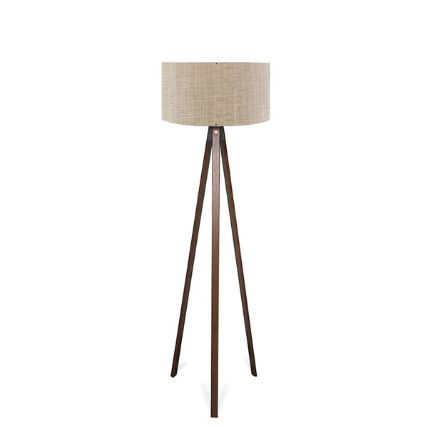 Lampadar PWL-1059, MDF si textil, D38x140 cm
