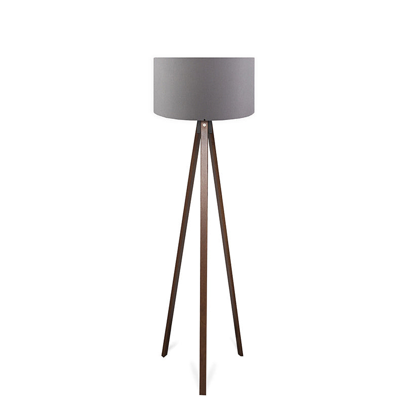 Lampadar PWL-1059, MDF si textil, D38x140 cm - Nuc-Gri