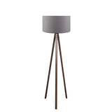 Lampadar PWL-1059, MDF si textil, D38x140 cm - Nuc-Gri