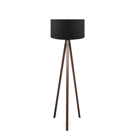 Lampa de podea PWL-1059, Nuc, D38x140 cm