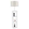 Lampa de podea PWL-1100, alb, D38x150 cm