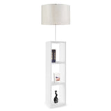 Lampa de podea PWL-1100, alb, D38x150 cm