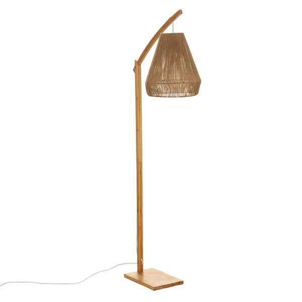 Lampa de podea Sean bambus, bej, 52x30x158 cm
