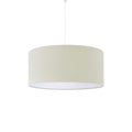 Lampa de tavan cu un singur bec PWL-1091, crem, D38x21 cm