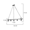 Lampa Lagoon, Maro, 100x8x10 cm, perspectiva suplimentara