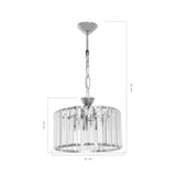 Lampa Lavina I, Auriu, 27x27x21 cm