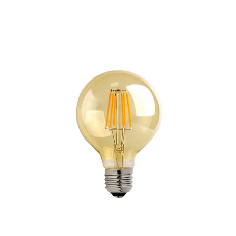 Lampa LED G80 Bec 3000K 200-220V chihlimbar, 8x8x12 cm