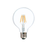 Lampa LED G80 Bec 3000K 200-220V Transparent