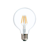 Lampa LED G80 Bec 3000K 200-220V Transparent
