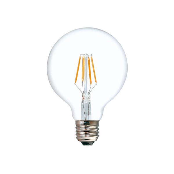 Lampa LED G80 Bec 3000K 200-220V, Transparent, 8x8x12 cm