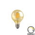 Lampa LED G80 Bec dimmabil chihlimbar