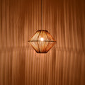 Lampa Palmo Boho, Natural, 40x40x32 cm, imagine suplimentara