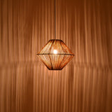Lampa Palmo Boho, Natural, 40x40x32 cm