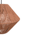 Lampa Palmo Boho, Natural, 40x40x32 cm, detaliu produs