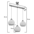 Lampa PWL-0973 II, Auriu, 50x18x85 cm, perspectiva suplimentara