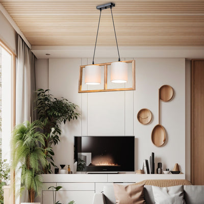 Lampa Sereda, doua lumini, Maro-Crem, 28x14x27 cm, imagine suplimentara