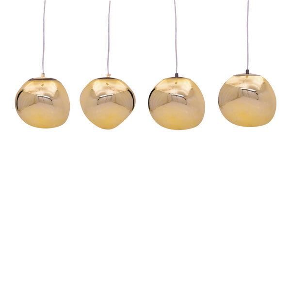Lampa Vidro, Auriu, 60x15x80 cm
