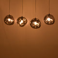 Lampa Vidro, Auriu, 60x15x80 cm, imagine suplimentara
